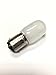 Sewing Machine Light Bulb # 4PCW for Baby Lock, Elna, Kenmore, Necchi, New Home, Singer, Viking, Push-in