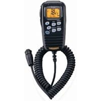 Icom HM-157B CommandMic Remote Marine Microphone (Black)