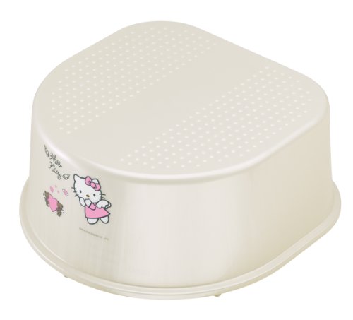 Imagen principal de Rotho 20024 0100 65 - Taburete infantil con diseño de Hello Kitty, color blanco