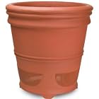 Niles PS6Si terracotta finish stereo input planter speaker