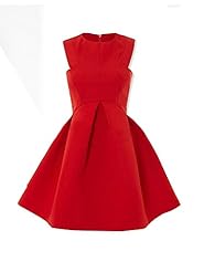 Bubble Dress Cotton Sleeveless Cocktail  Dress