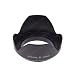 Tinxi Sonnenblende Gegenlichtblende Universal 58mm z.B f�r Canon EF-S 55-250mm 1:4,0-5,6 IS, Canon EF 75-300mm 1:4-5.6 III + USM / Canon EF 100-300mm 1:4.5-5.6 USM und anderen Objektiven mit einem vorderen Gewindedurchmesser von 58 mm