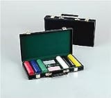 Pvc Attache Case For 200 Chips & Cards -