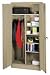 Storelogic 1UEZ3 Unassembled Combo Cabinet, H 78, W 36, Blk