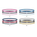 Nike Elastic Hairbands Haarbänder 9318008:Rot 430, Rot