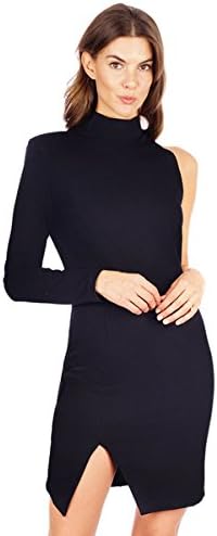 WantMyLook womens Tulum Dress Small Black