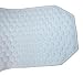 No-Skid Bath and Shower Mat - Cushioned White- 15 3/4" x 41"-by Duro-Med