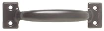 Stanley Hardware 5-3/4-by-1-1/2-Inch No. 2 Door Pull, Black Coated #810535700