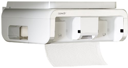 Clean Cut Touchless Paper Towel Dispenser, White