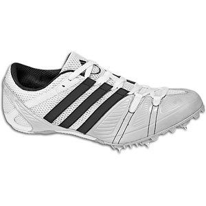 Adidas Edge Dash – Men’s Cross Country Running Shoes -White/Silver/Black