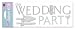 Jolees A Touch Of Jolees I Do Wedding Title Waves Stickers, The Wedding Party