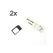 AFC Trident Micro SIM Card Adapter for Apple iPad and iPhone 4