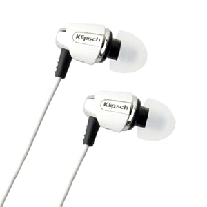 Klipsch IMAGE S4i-WH Premium Noise-Isolating Headset with 3-button Apple control, White electronics stores