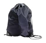 Shugon drawstring back pack, gym sack Black