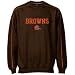 Cleveland Browns Brown Classic Crew Sweatshirt