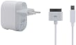 Belkin USB Netzadapter DUO f�r per USB aufladbare Ger�te, iPod/iPhone (inkl. Ladekabel und mini USB Kabel)