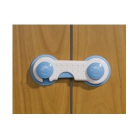 Childproof, Babysafe UNIVERSAL Cabinet Door & Cupboard Lock (2 locks in a pack)