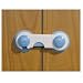 Childproof, Babysafe UNIVERSAL Cabinet Door & Cupboard Lock (2 locks in a pack)