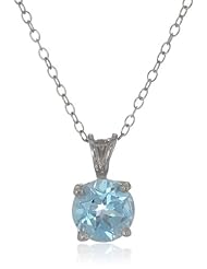 Sterling Silver 8mm Round Light Rope Chain Pendant Necklace, 18"