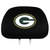 Green Bay Packers Headrest Covers (2 Pack) Covers