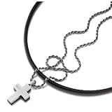 Silver Armani Necklace with Interchangable Chain