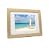 8" Pine Wood Digital Photo Frame with White Mount