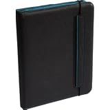 Targus Truss Leather Carrying Case with Stand for Apple iPad 16GB, 32GB, 64GB WiFi and WiFi + 3G  THZ022US (Black/Turquoise Interior)