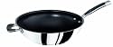 Tefal E97693 PRO SERIES INOX THERMO-SPOT INDUCTION "Gault Millau" PRO SERIES Inox Wokpfanne ohne Deckel 30 cm