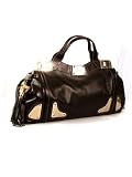 Gucci - Gucci Brown and Gold Leather Handbag