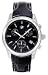BMW Men's Sporty Chronograph with Black Dial & Black Leather Strap