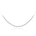 31SxvcQKmQL. SL75  Sterling Silver 180Gauge DiamondCut Shotbead Chain Necklace 30
