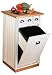 Kitchen & Housewares : Durable Furniture Pieces Butcher Block Bin wh 4123