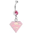Licensed Supergirl Belly Ring