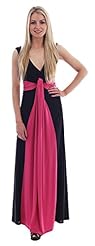 Plus Size Elastane/Polyester Illusion Grecian Two-Toned Evening Dress/Prom Dress/Wedding Dress/Maxi Dress 