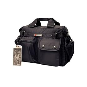 Toshiba Mini NB205-N310/BN Netbook Laptop Messenger Bag with Multi-Pockets