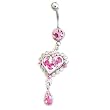 Valentine Special Heart wirh Pink CZ