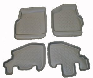1997-2007 Jeep Wrangler TJ Carbox 4 Pc Floor Tray Set - Beige