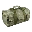 Olive Drab Stone Washed Heavyweight Military Infantry Carry Duffle Travel Bag