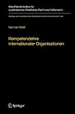 Kompetenzlehre Internationaler Organisationen