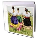 Kike Calvo Dance - Butressed against three miles of pristine shoreline within the Guanacaste province in Costa Rica - Greeting Cards-12 Greeting Cards with envelopes