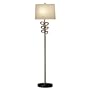 Nova Lighting 11438 Wanders Floor Lamp, Painted Antiqued Pewter And Oil Rubbed Bronze