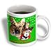 Sandy Mertens Christmas Dog Designs - Christmas German Shepherd and Friend - Mugs