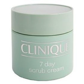 Clinique 7 Day Scrub Cream Jar/Tub 3.5oz/99.2g Original Formula (Reduced Price: Perfect Contents / Damaged Outer Container)
