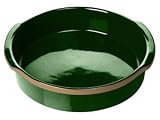 Frankoma Color Works Forest Green Round Baking Dish 9-in.