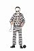 Skull Prisoner - Medium Boy 8-10 Costume