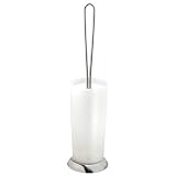 InterDesign Diva Bowl Brush, Pearl White 
