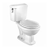 American Standard 735036-400.222 Antiquity Toilet Tank Cover, Linen
