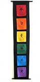All Natural Handmade Tibetan affirmation flags - Peace, Happiness, Courage, Love, Tranquility, Wisdom