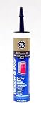 GE SILICONE GE-5030 SILICONE II WINDOW & DOOR SEALANT - BLACK (PACK OF 12)