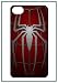Search : Spiderman iPhone 4s iPhone4s Black Designer Hard Case Cover Protector Bumper